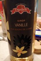 Sirop de vanille