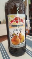 Sirop de l'artisan poire