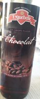 Les sirops plaisir - chocolat