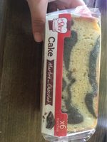 Cake marbré au chocolat