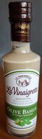 La Vinaigrette - Olive Basilic au Vinaigre Balsamique