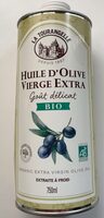 Huile d’olive vierge extra, goût delicat, bio