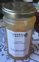 Confiture allégée en sucre au 3 agrumes