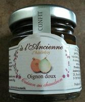 Confit à l'ancienne Oignon Doux