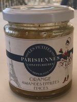 Orange amandes effilées épices