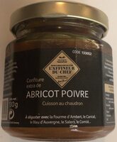 Confiture extra de Abricot Poivre