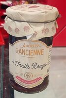 Confiture 4 fruits rouges
