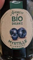 Confiture myrtille