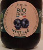 Bio organic myrtille
