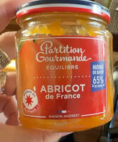 Partition gourmande abricot de France
