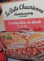 Cordon bleu de dinde et riz à la tomate