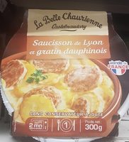 Saucisson de lyon et gratin dauphinois