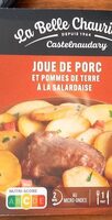 Joue de porc et pommes de terre
