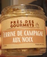 Terrine de campagne aux noix