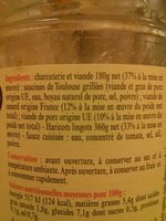 Cassoulet au canard et au porc