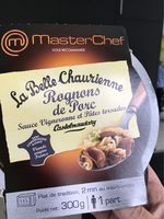 Rognons de Porc sauce vigneronne et pâtes torsades