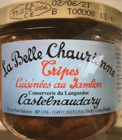 Trips cuisinees au Jambon