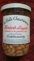Haricots Lingots cuisinés à la graisse d'oie
