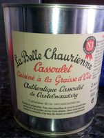 Cassoulet cuisiné à la graisse d'oie