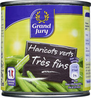 Bte 1 / 2 Haricot Vert Tres Fin Grand Jury