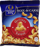 Noix de cajou grillées salées