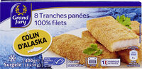 8X50G Tranche Panee De Colin Sans Arete Grand Jury