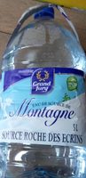 Sélectionné par Grand Jury. Eau de source de Montagne.