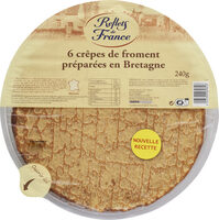 Crêpes de Bretagne au froment