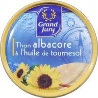 Thon albacore à l'huile de tournesol