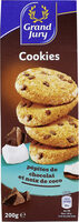 Cookies Pépites de Chocolat et Noix de Coco