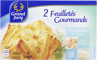 2 Feuilletés Gourmands Noix de St-Jacques Crème fraîche