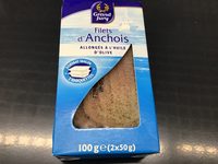 Filets anchois à l'huile d'olive GDJ