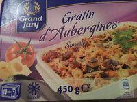 Gratin d'aubergines surgelé