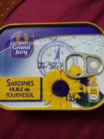 Sardines huile de tournesol