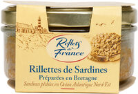 Rillettes de sardines préparées en Bretagne