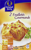 2X100G Feuilletes Jambon / Emmental Grand Jury