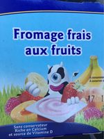 Fromage frais aux fruits