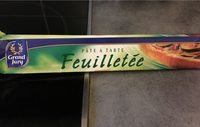 Pate Feuilletee Deroulee Perlor
