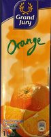 Jus d'orange à base de concentré