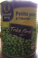 Petits pois à l'étuvée très fins