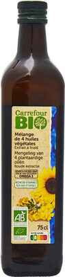 Mélange de 4 huiles végétales