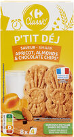 P'tit déj Saveur - Smaak Apricot, almonds & chocolate chips*