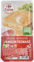 Croque-monsieur jambon fromage