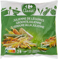 Julienne de légumes