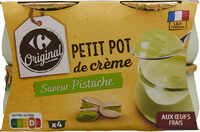 PETIT POT de crème Saveur Pistache