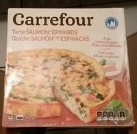 Tarte saumon épinards