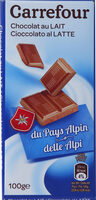 Chocolat lait