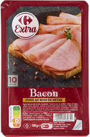 Bacon fumé au bois de hêtre