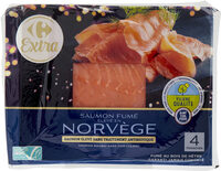 Saumon fumé élevé en norvège