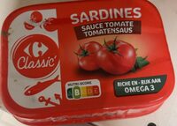 Sardines sauce tomate